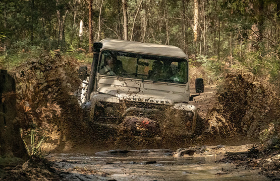 Wildpeak tyres on a landrover