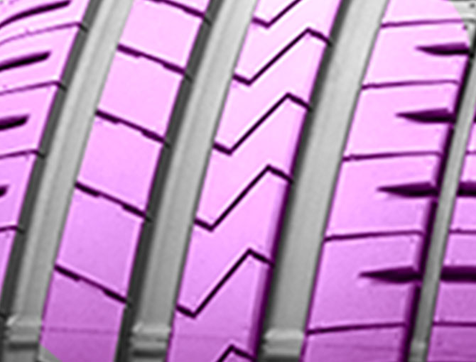 azenis fk510 tyre tread feature