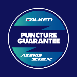 Falken Puncture Guarantee Azenis and Ziex